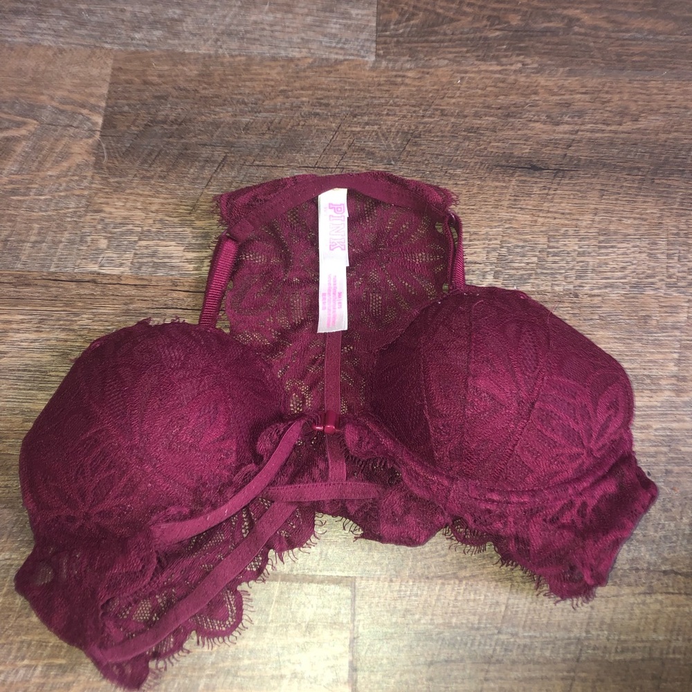 Red Pink bra